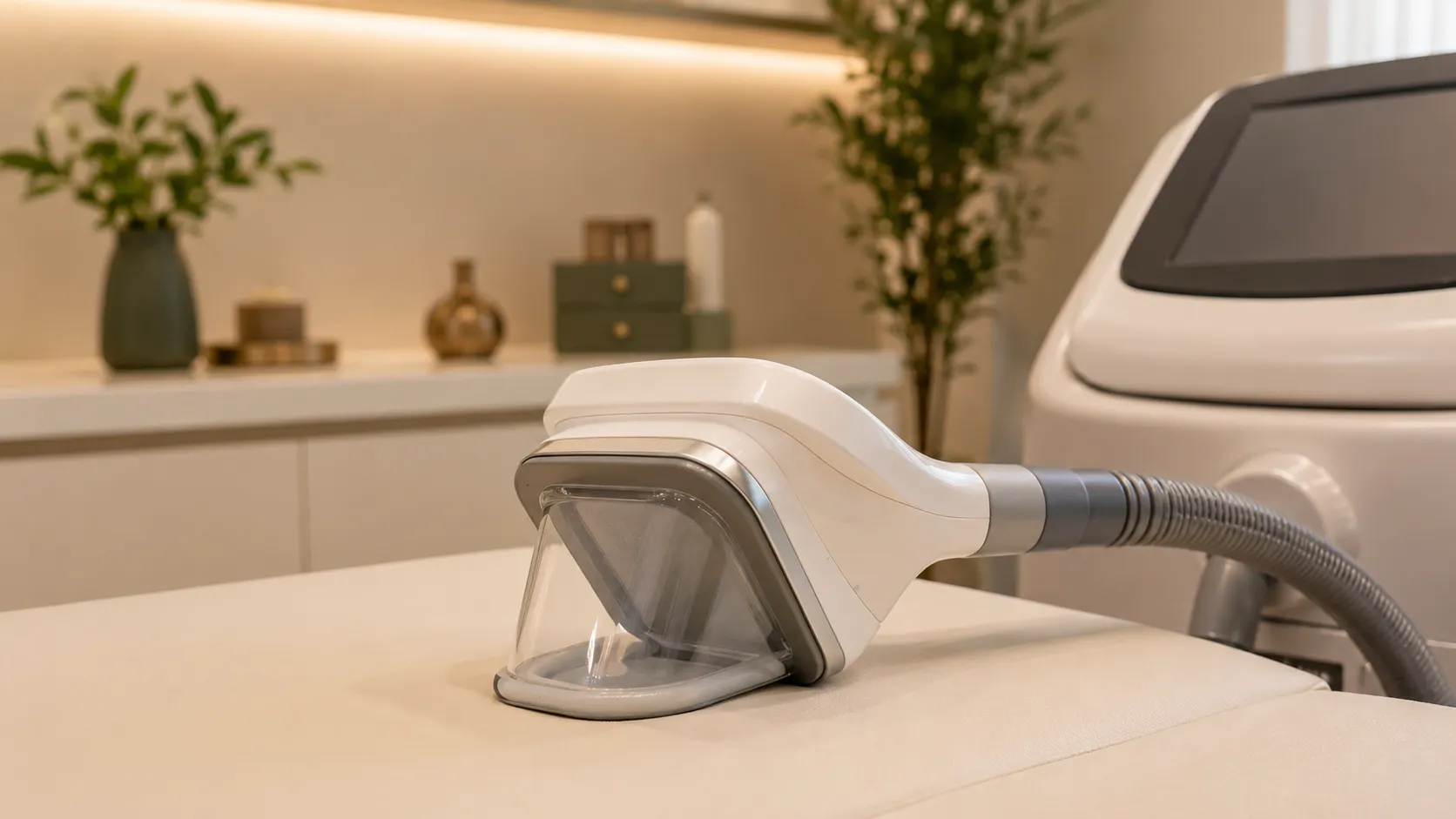 Tecnologia corporal para gordura localizada Equipamento de tecnologia corporal usado em protocolos para contorno e gordura localizada