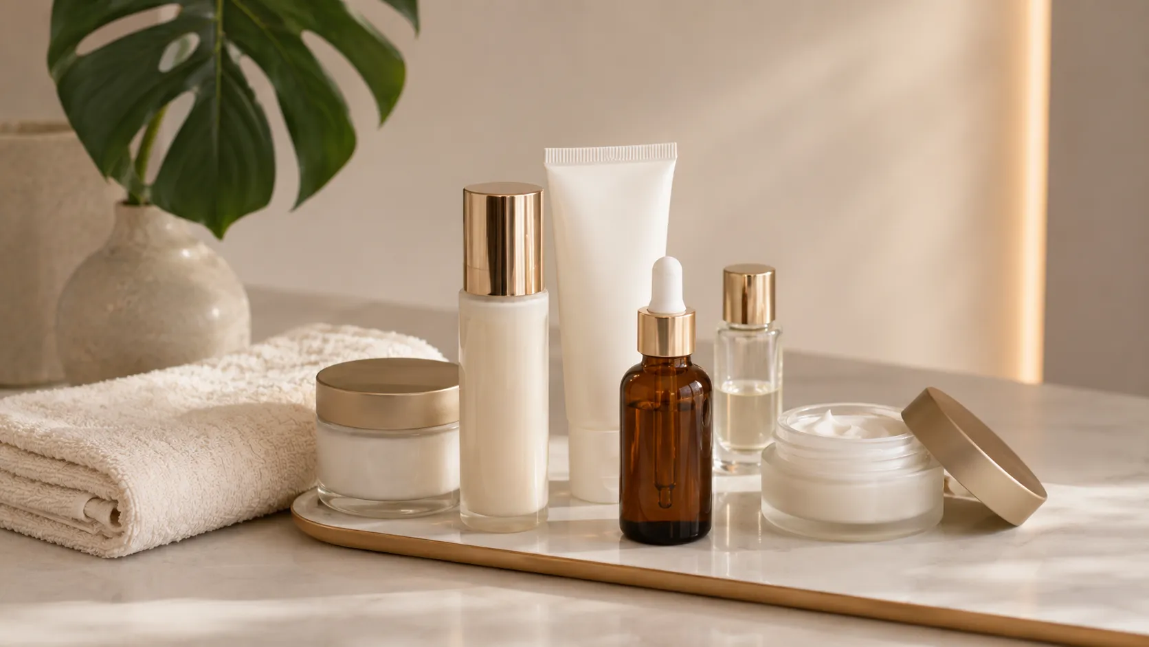 Skincare orientado para qualidade da pele Rotina de skincare e cuidados com a pele para apoiar o tratamento de rugas